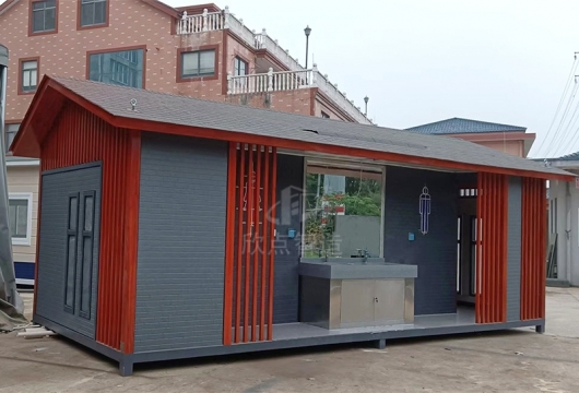 移動(dòng)廁所也可以建造的跟房子一樣漂亮嗎？